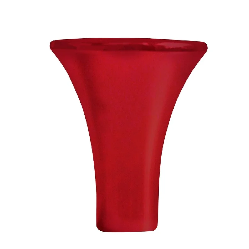 1-in. W Round Cabinet Knob In Red Color