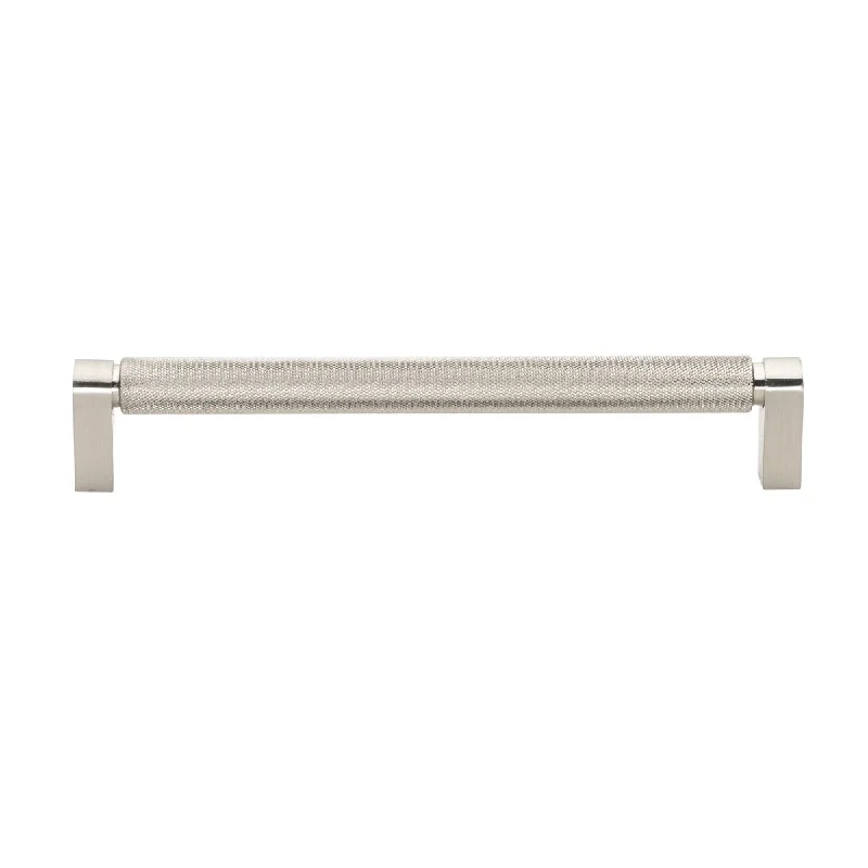 7.56 In. Center Knurled Bar Pull Cabinet Hardware Handle (10 Pack)