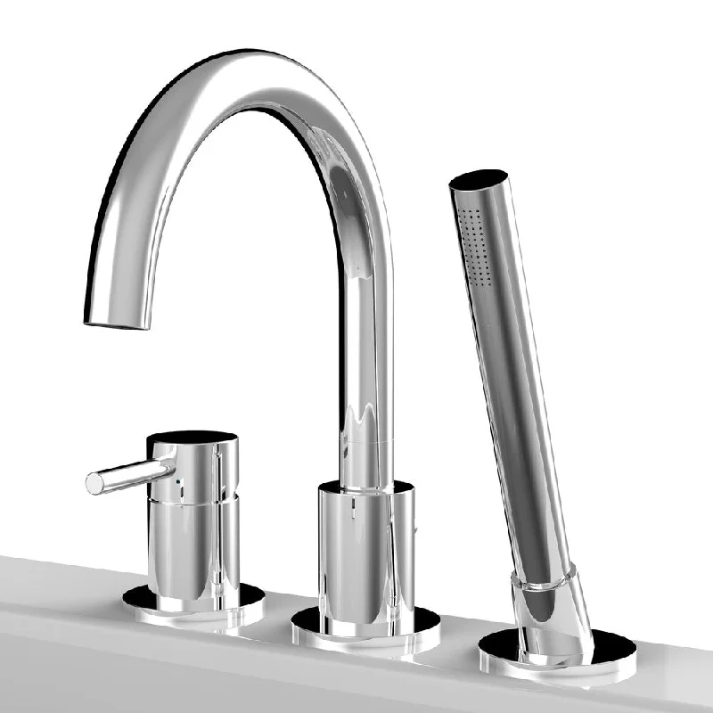 A&E Bath and Shower Oxford Deck Mount Faucet Chrome