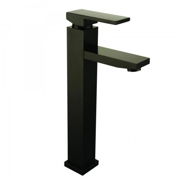 AA Warehousing 'Dana' Oil Rubbed Bronze Finish Single Handle Vessel Bathroom Faucet