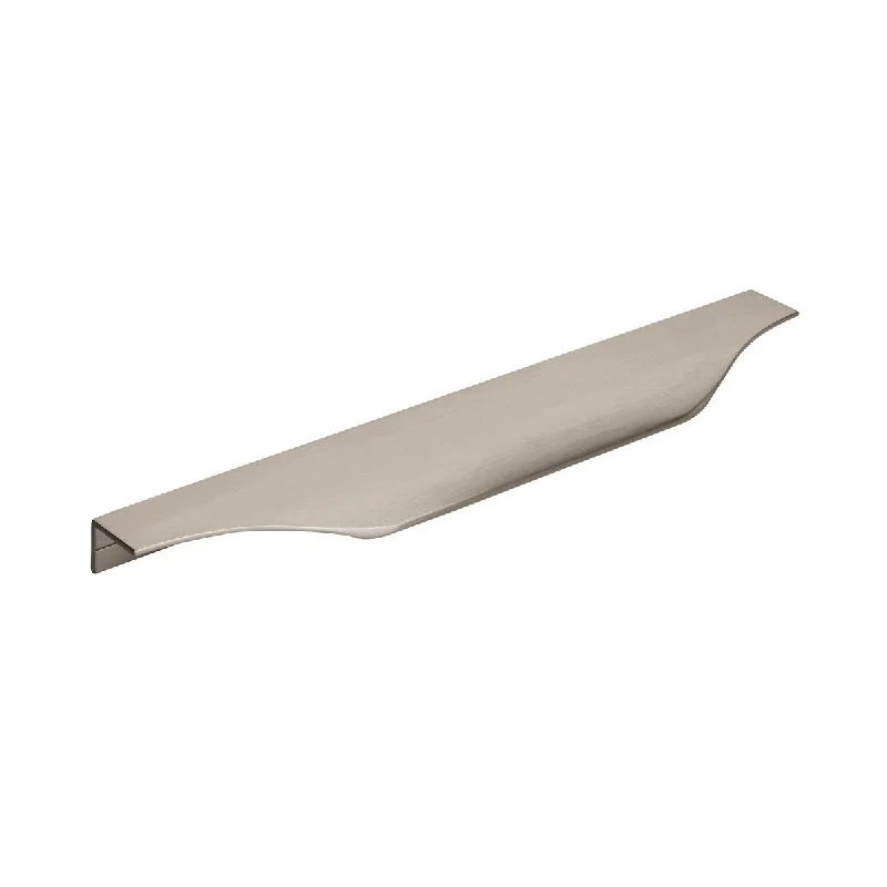 Aloft 8-9/16 in (217 mm) Center-to-Center Satin Nickel Cabinet Edge Pull - 8.5625