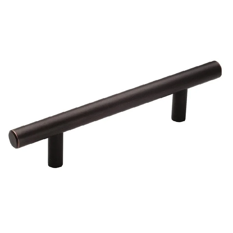 Amerock Cabinet Bar Pulls 3-3/4 in (96 mm) Center-to-Center Oil-Rubbed Bronze Cabinet Handles - 10 Pack - Oil Rubbed Bronze