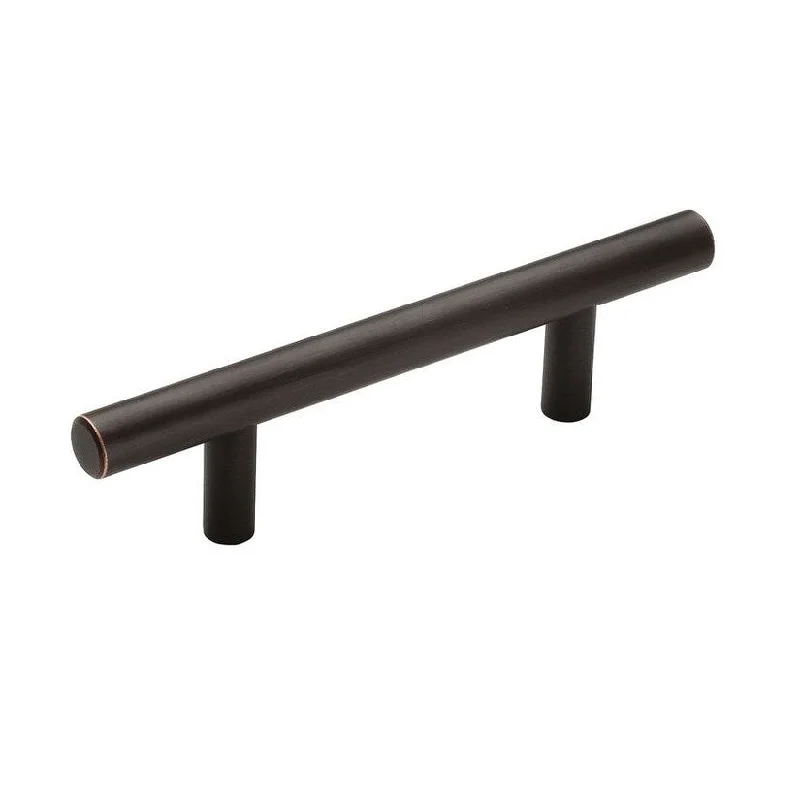 Amerock Cabinet Bar Pulls 3 in (76 mm) Center-to-Center Oil-Rubbed Bronze Cabinet Handle - 25 Pack - Oil Rubbed Bronze