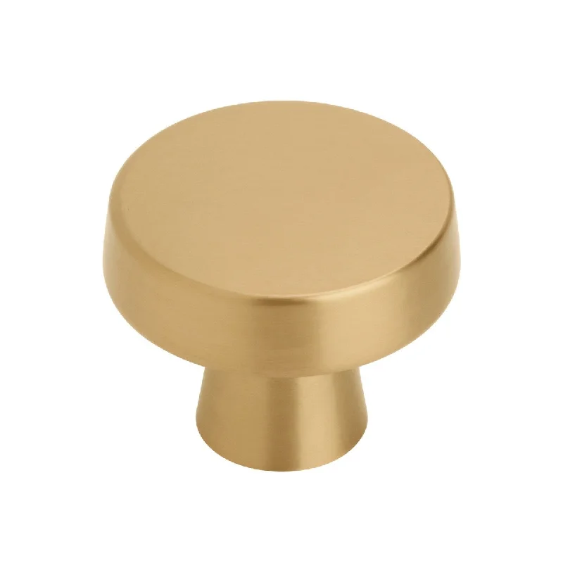 Blackrock 1-5/16 in (33 mm) Diameter Champagne Bronze Cabinet Knob - 1.313