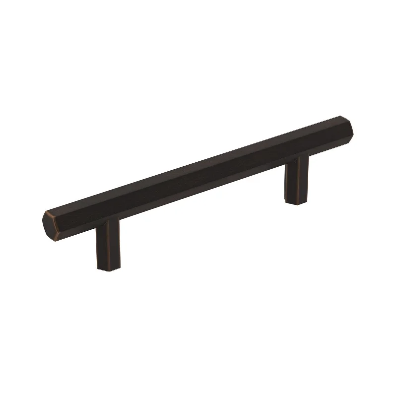 Caliber 3-3/4 in (96 mm) Center-to-Center Oil Rubbed Bronze Cabinet Pull - 3.75