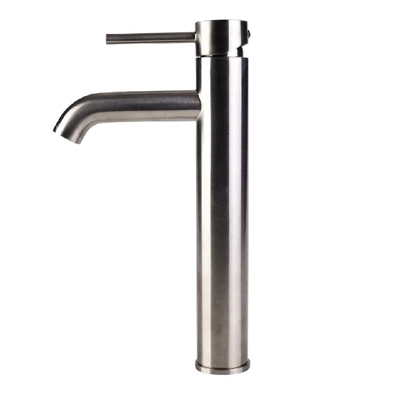 Fontaine European Bathroom Vessel Sink Faucet in Brushed Nickel