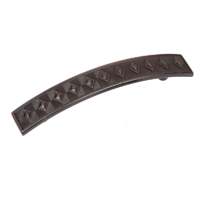 GlideRite 3.75-inch CC Diamond Series Oil Rubbed Bronze Cabinet Pulls (Pack of 10)