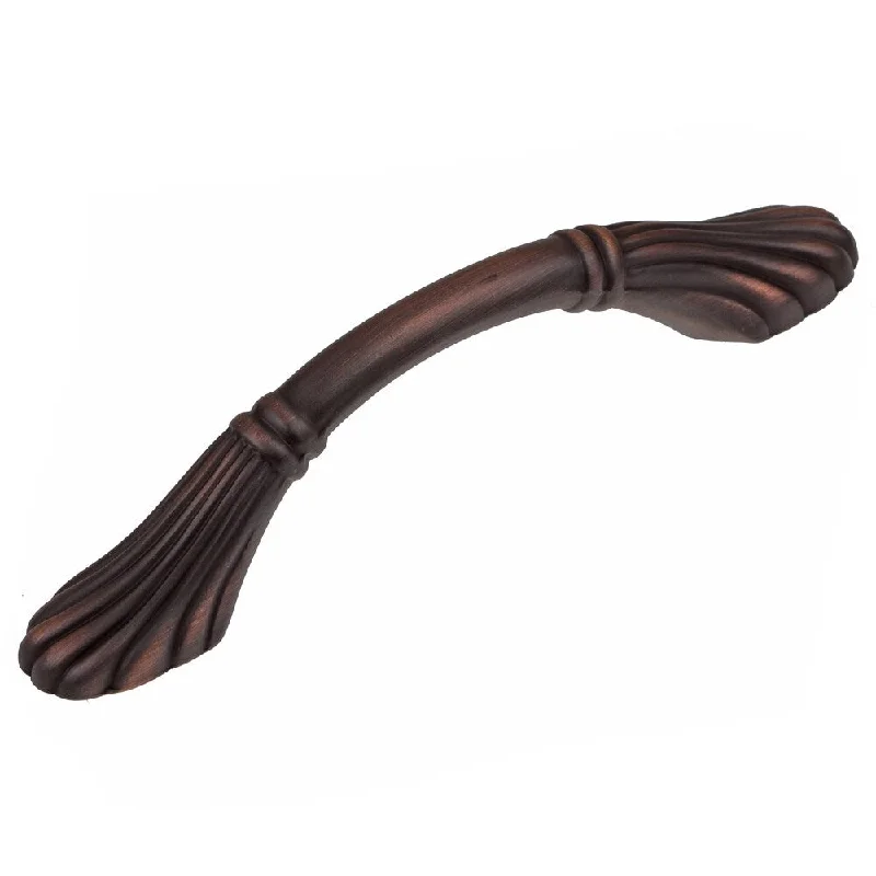 GlideRite 3.75-inch Oil Rubbed Bronze Rope Deco Cabinet Pull (Pack of 10 or 25)