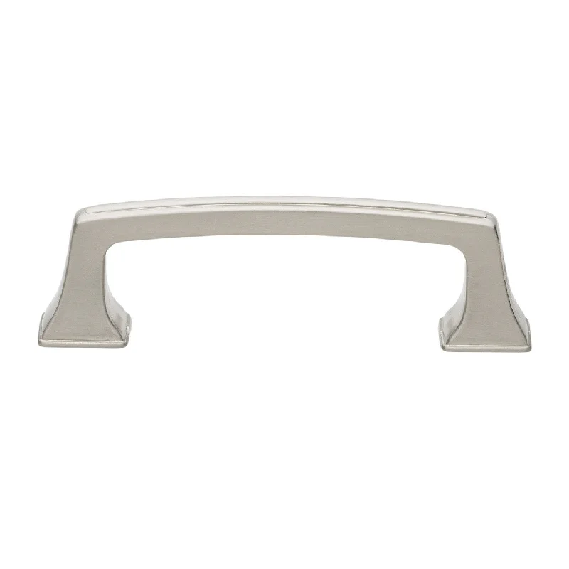 GlideRite 3-inch CC Satin Nickel Cabinet Hardware Deco Pull (Pack of 10 or 25)