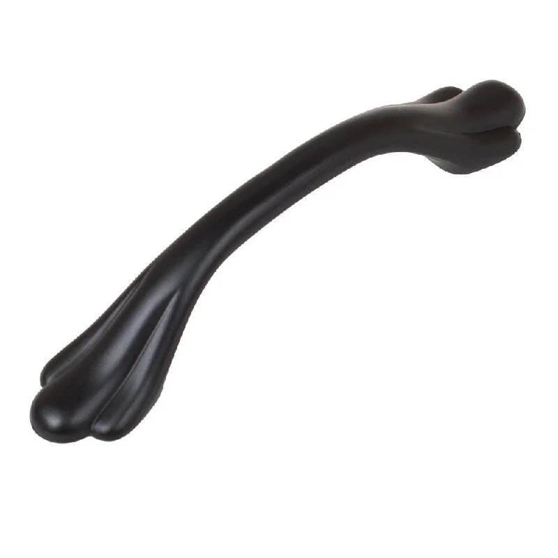 GlideRite 3 inch Matte Black Classic Paw Cabinet Pulls (Pack of 10)