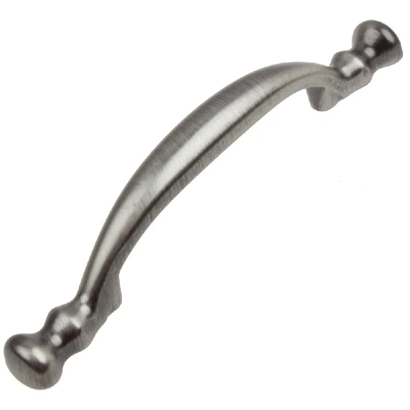 GlideRite 3-inch Satin Pewter Arch Cabinet Hardware Pull (Pack of 10 or 25)