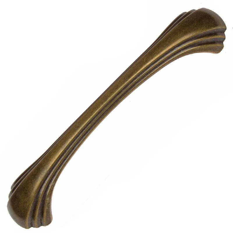 GlideRite 4.5-inch Antique Brass Shell Cabinet Drawer Pulls (Pack of 25)