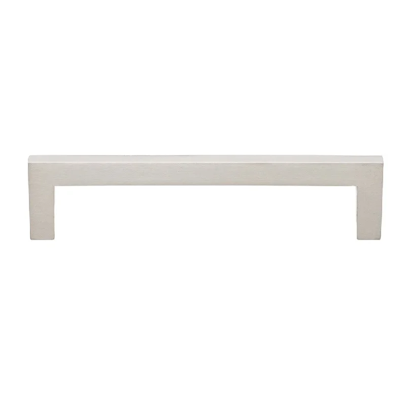 GlideRite 5 Satin Nickel Solid Square Cabinet Bar Pull Handle (Pack of 10 or 25)