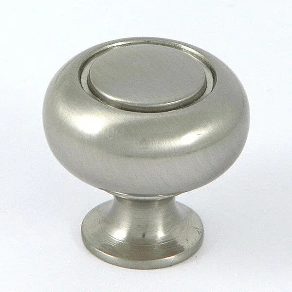 Manhattan Satin Nickel Cabinet Knobs (Pack of 5)