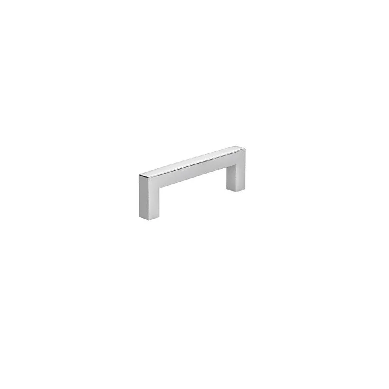 Maykke Matteo 4-5/16 Inch Rectangular Cabinet Pull, Polished Chrome