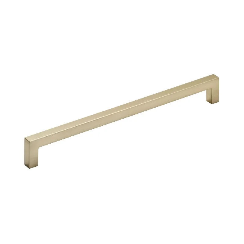 Monument 8-13/16 in (224 mm) Center-to-Center Golden Champagne Cabinet Pull - Golden Champagne