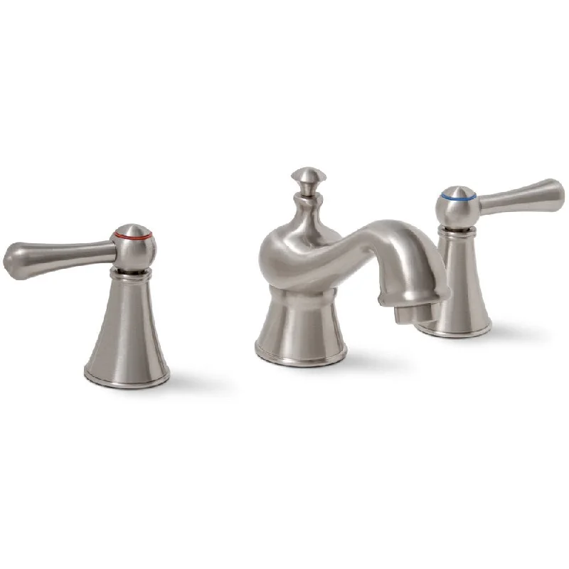 Premier Sonoma Lead-free Double-handle Widespread Brushed Nickel Bathroom/ Lavatory Faucet