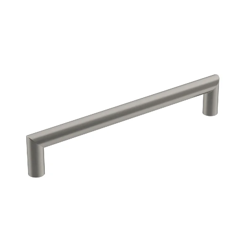 Revolve 6-5/16 in (160 mm) Center-to-Center Satin Nickel Cabinet Pull - 6.3125