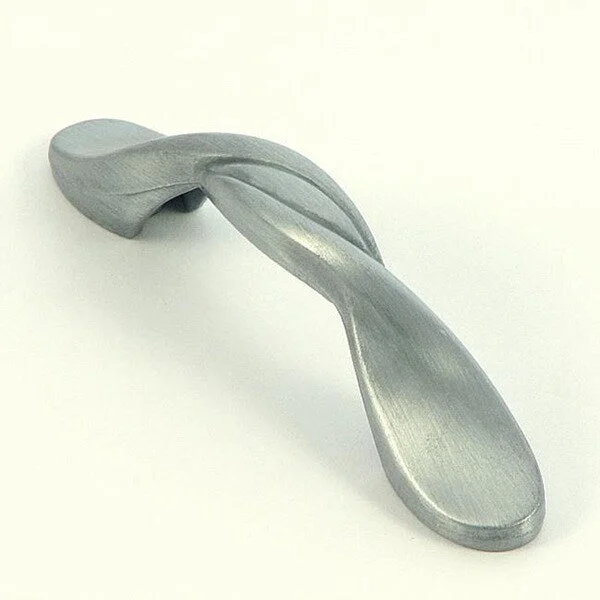 Satin Pewter Swirled Cabinet Hardware Pull (Pack of 10)