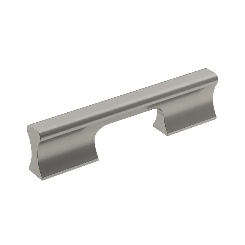 Status 3-3/4 in (96 mm) Center-to-Center Satin Nickel Cabinet Pull - 3.75