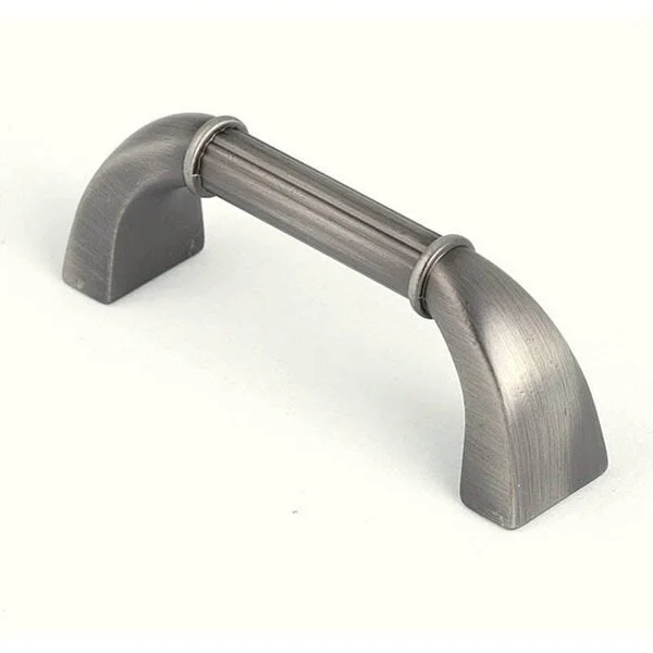 Stone Mill Athens Weathered Nickel Bar Cabinet Pulls (Pack of 10)