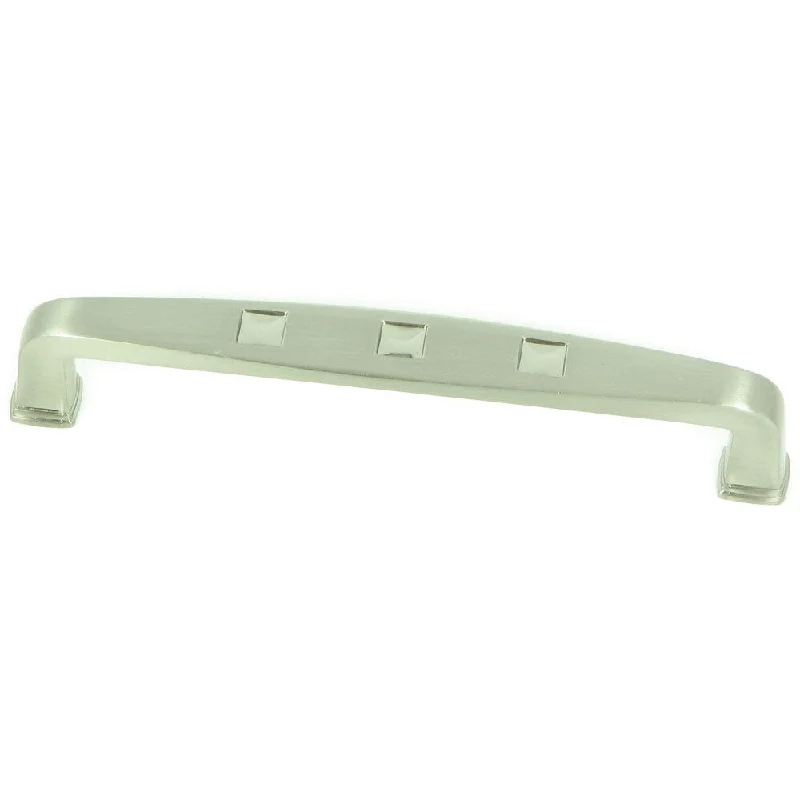 Stone Mill Hardware 'Spade' Satin Nickel Cabinet Pulls (Pack of 5)