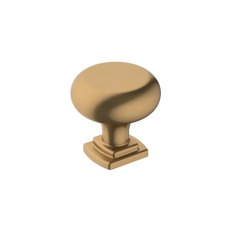 Surpass 1-1/4 in (32 mm) Diameter Champagne Bronze Cabinet Knob - 1.25