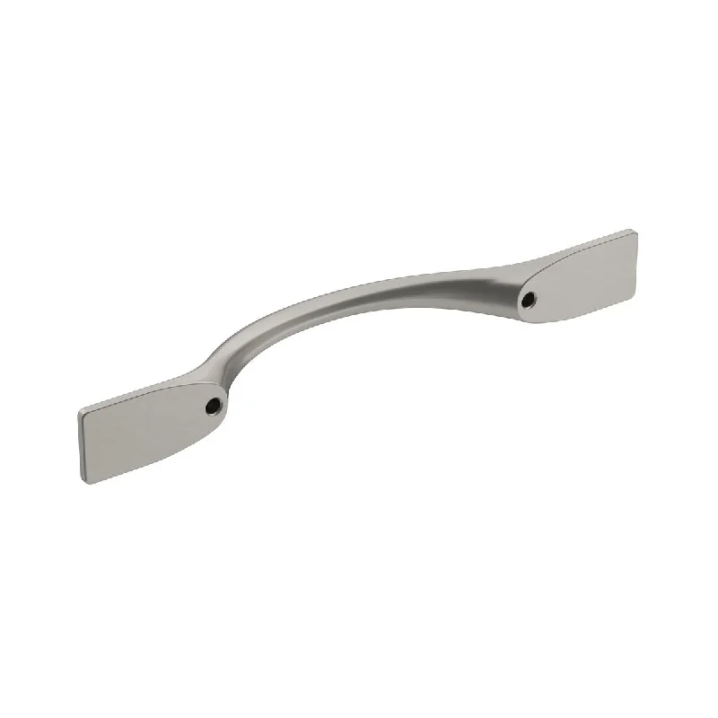 Uprise 3-3/4 in (96 mm) Center-to-Center Satin Nickel Cabinet Pull - 3.75