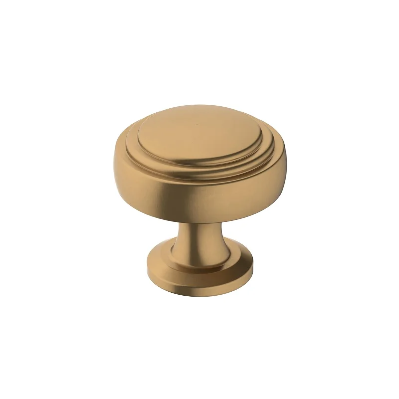 Winsome 1-1/4 in (32 mm) Diameter Champagne Bronze Cabinet Knob - 1.25