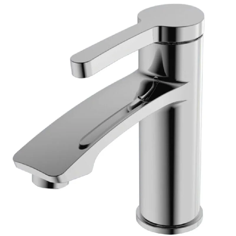 AA Warehousing Steel Chrome Finish Single Handle Lavatory Faucet