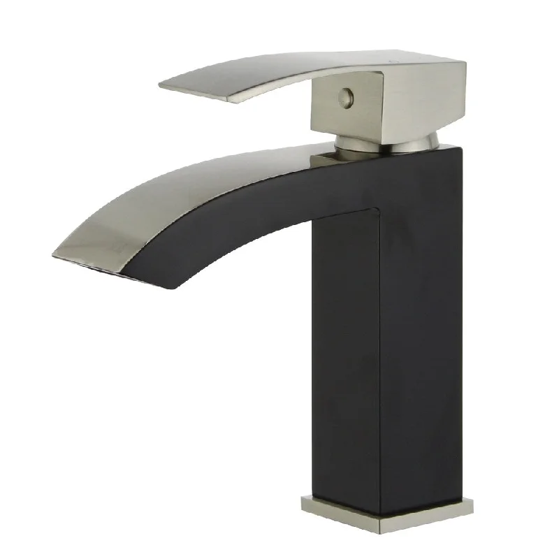 Tuglea 8028 7-inch Single Hole Two-Tone Bathroom Faucet