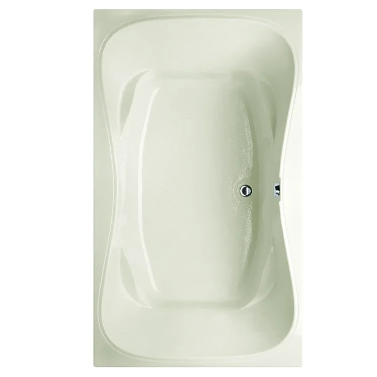 Air Tub Designer Collection Monterey Drop-In Bone Rectangle 8 Jet Acrylic 60 x 42 x 24-3/4 Inch