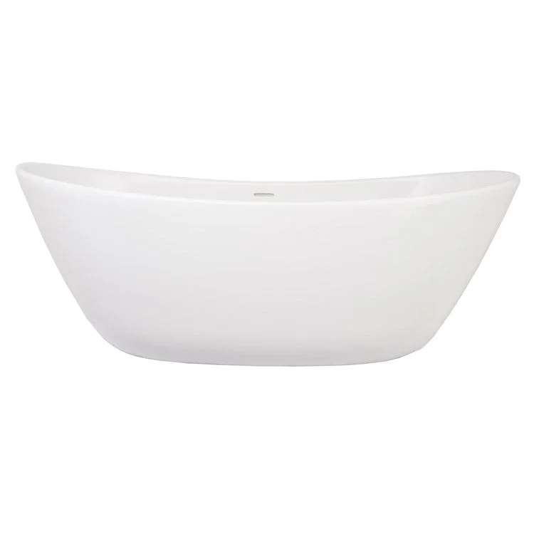 Air Tub Metro Collection Marquis Freestanding Biscuit Oval Hydroluxe SS 59 x 32 x 23 Inch