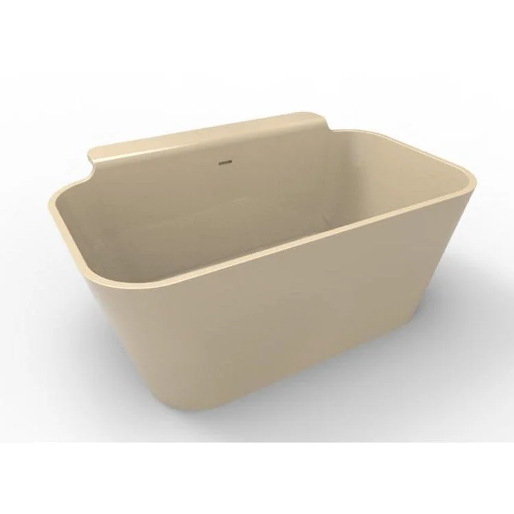 Air Tub Metro Collection Richmond Freestanding Almond Rectangle Hydroluxe SS 57 x 36 x 24 Inch