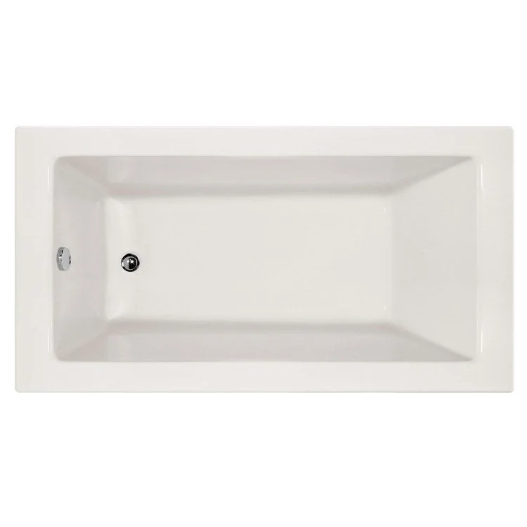 Air Tub Studio Collection Shannon Alcove Left Drain White Rectangle 6 Jet Acrylic 60 x 32 x 20 Inch