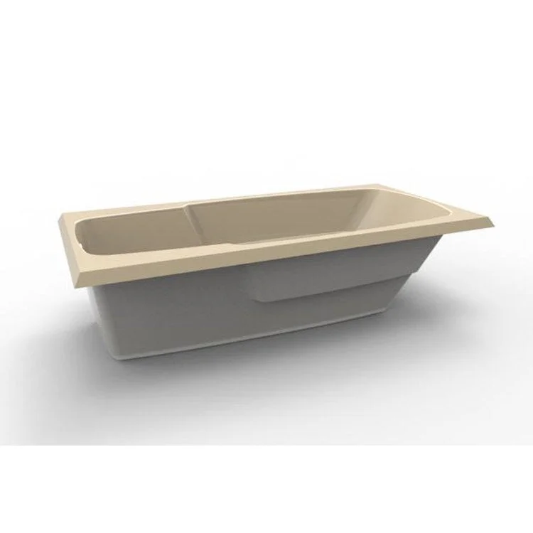 Air Tub Studio Collection Shannon Alcove Right Drain White Rectangle 6 Jet Acrylic 66 x 32 x 20 Inch