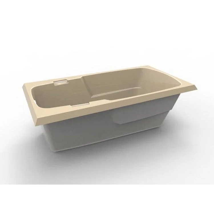 Air Tub Studio Collection Studio Drop-In Bone Rectangle 6 Jet Acrylic 60 x 32 x 19 Inch