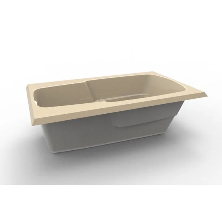 Air Tub Studio Collection Studio Drop-In Bone Rectangle 6 Jet Acrylic 60 x 36 x 19 Inch