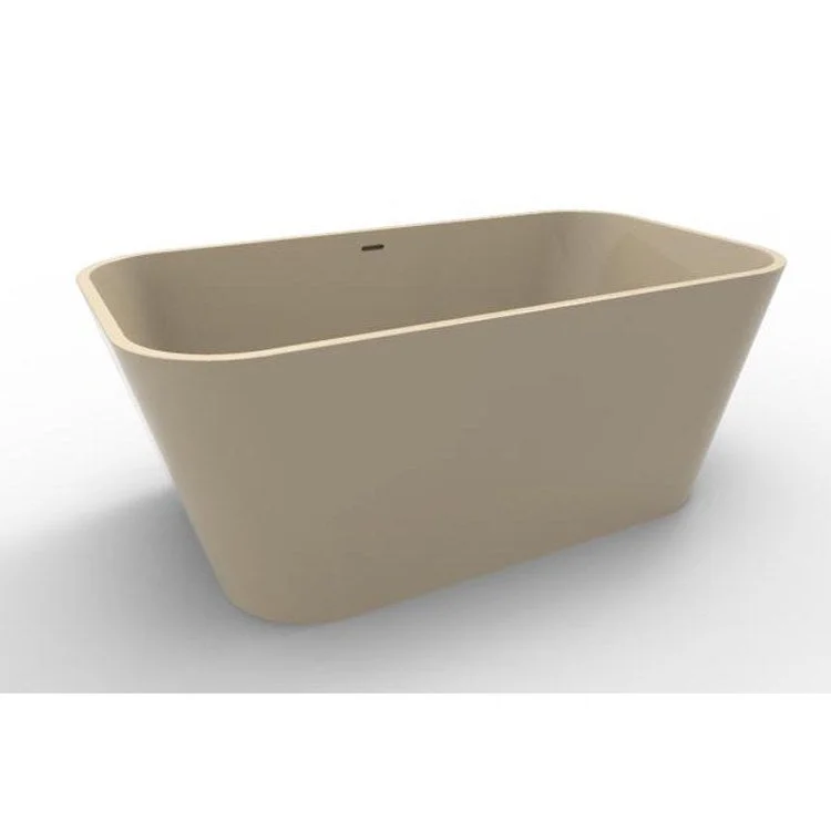 Air Tub Metro Collection Summerlin Freestanding Almond Rectangle Hydroluxe SS 57 x 31 x 21-1/2 Inch