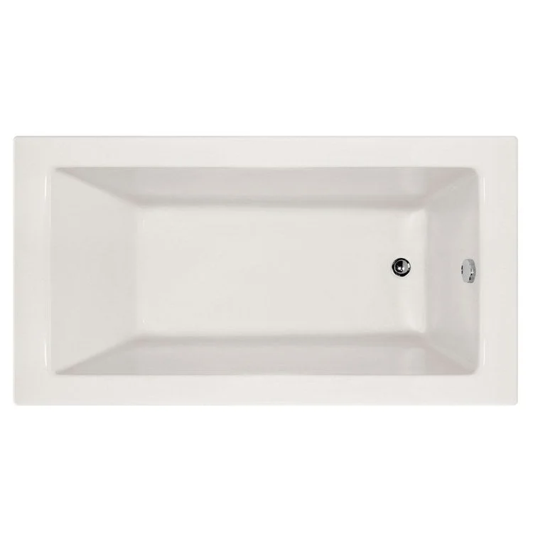 Air Tub Designer Collection Sydney Alcove Right Drain White Rectangle 6 Jet Acrylic 60 x 32 x 20 Inch