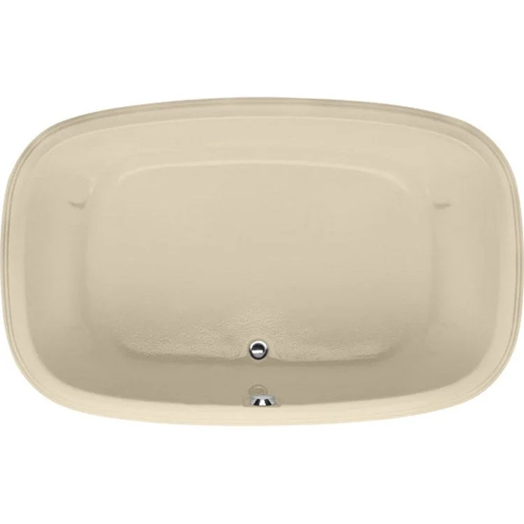 Air Tub Designer Collection Sylvia Drop-In Bone Rectangle 8 Jet Acrylic 60 x 38 x 24 Inch