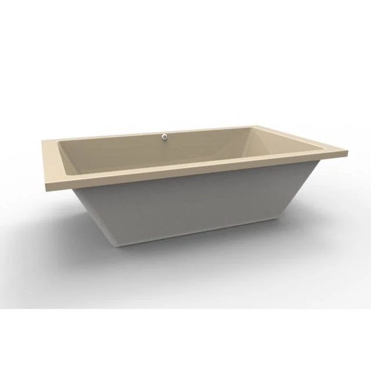 Air Tub Designer Collection Versailles Drop-In Bone Rectangle 6 Jet Acrylic 66 x 36 x 20-1/8 Inch