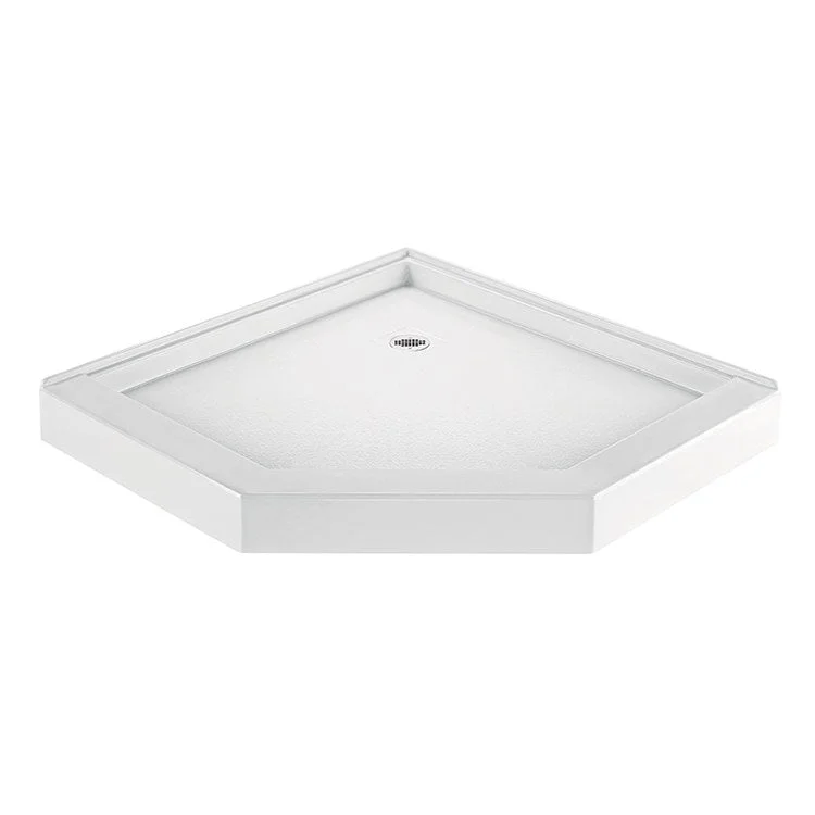 Shower Base Neo Angle White 36 x 36 Inch Acrylic