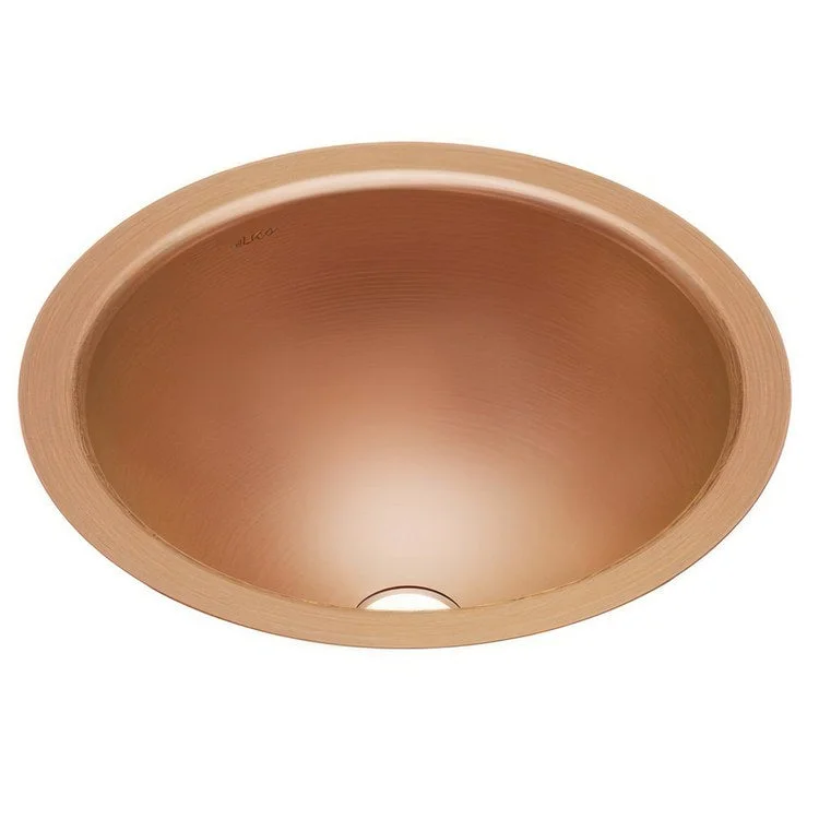 Lavatory Sink CuVerro 14.5 x 14.5 Inch Round ADA Lustrous Satin