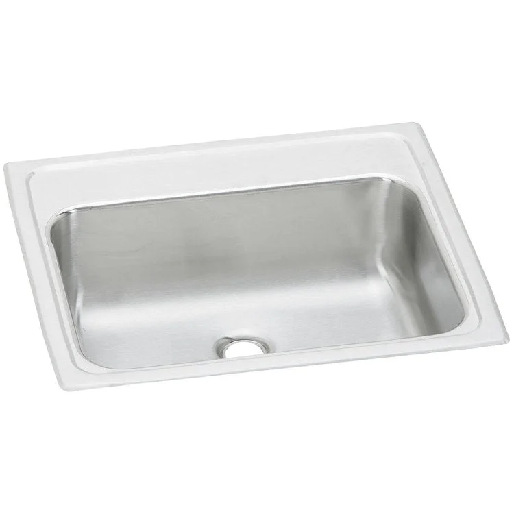 Lavatory Sink Celebrity 19 x 17 Inch Rectangle ADA Brushed Satin Hole