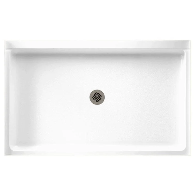 Shower Base Veritek Rectangular White 34 x 54 Inch Veritek Center Molded-In FitFlo