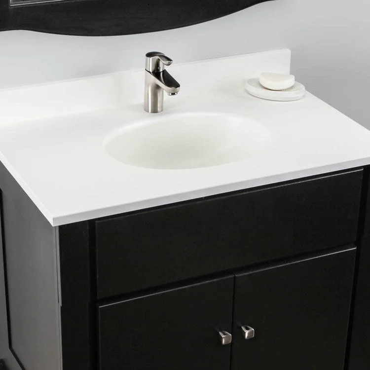 Ellipse 31x19" Single Bowl Vanity Top